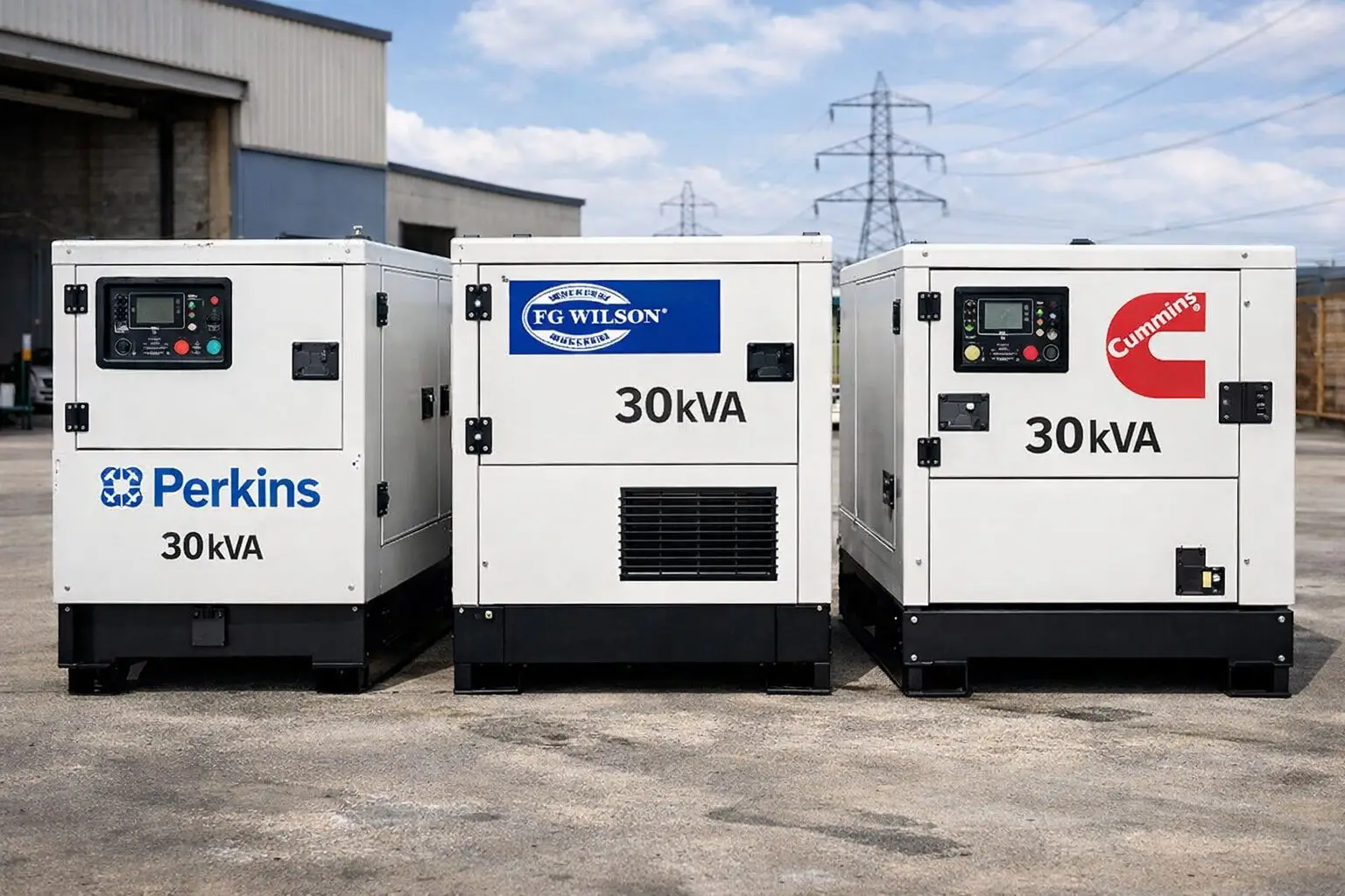 30kVA generator price Nigeria 2026 - Perkins Mikano FG Wilson comparison guide