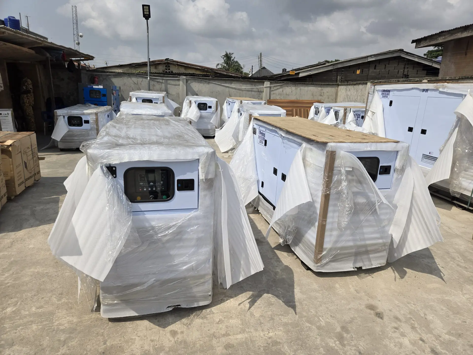 30kVA Perkins diesel generator for duplex homes and estates in Nigeria