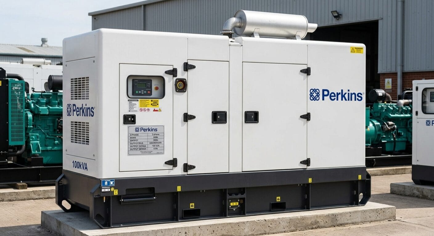 100kVA Perkins generator