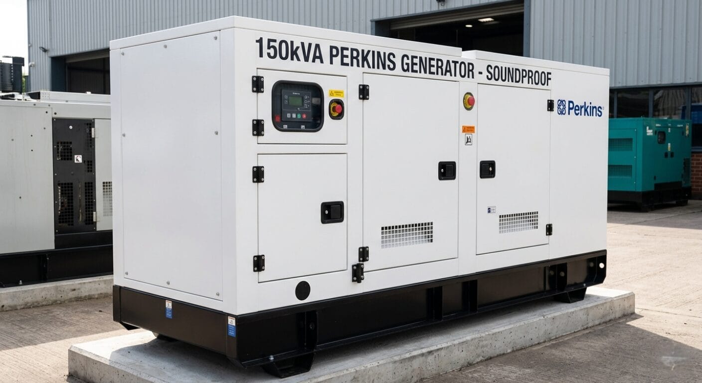 150kVA Perkins generator soundproof