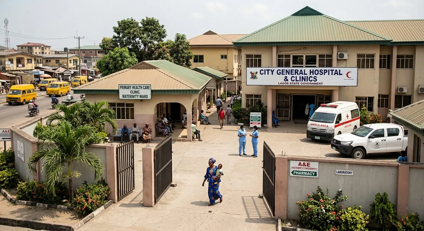 Hospital and clinic Perkins generator Nigeria